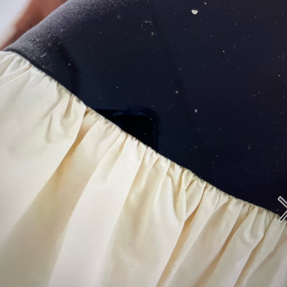 ASOS DESIGN Maxi Black Top Ivory Skirt Size 12-14 NWOT - Picture 10 of 10